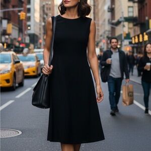 Agnona Black Sleeveless Dress